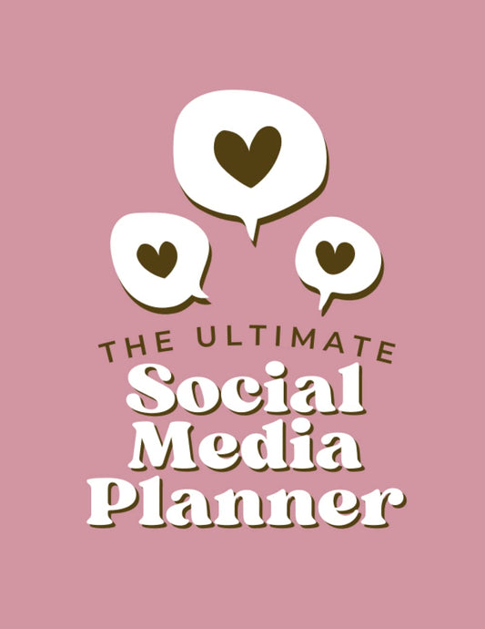 Elbenwald Social Media Planner – Content Strategy & Post Scheduling Organizer | Marketing Planner for Creators & Business