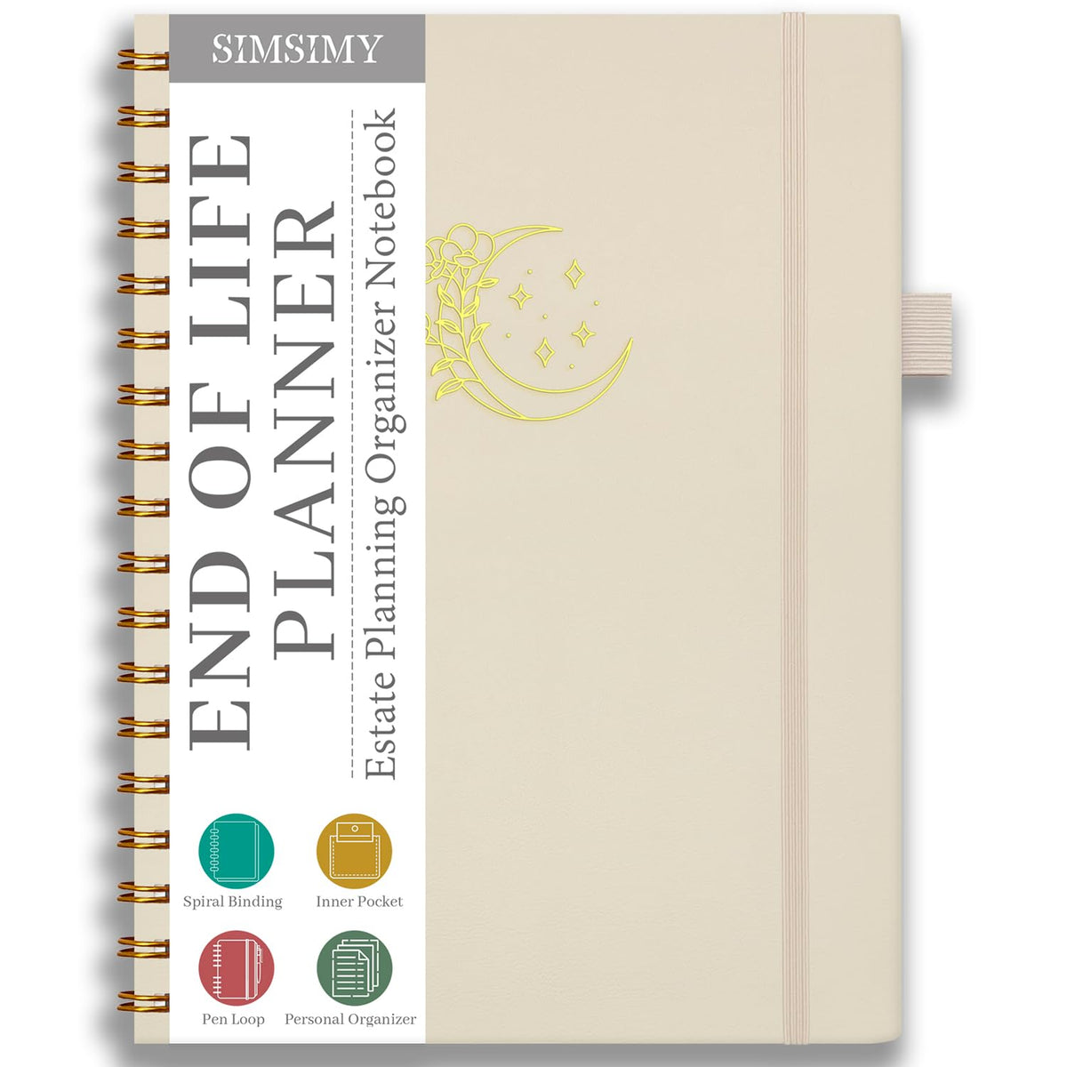 Elbenwald End of Life Planner – Estate Planning & Important Information Organizer | Final Wishes & Legacy Workbook