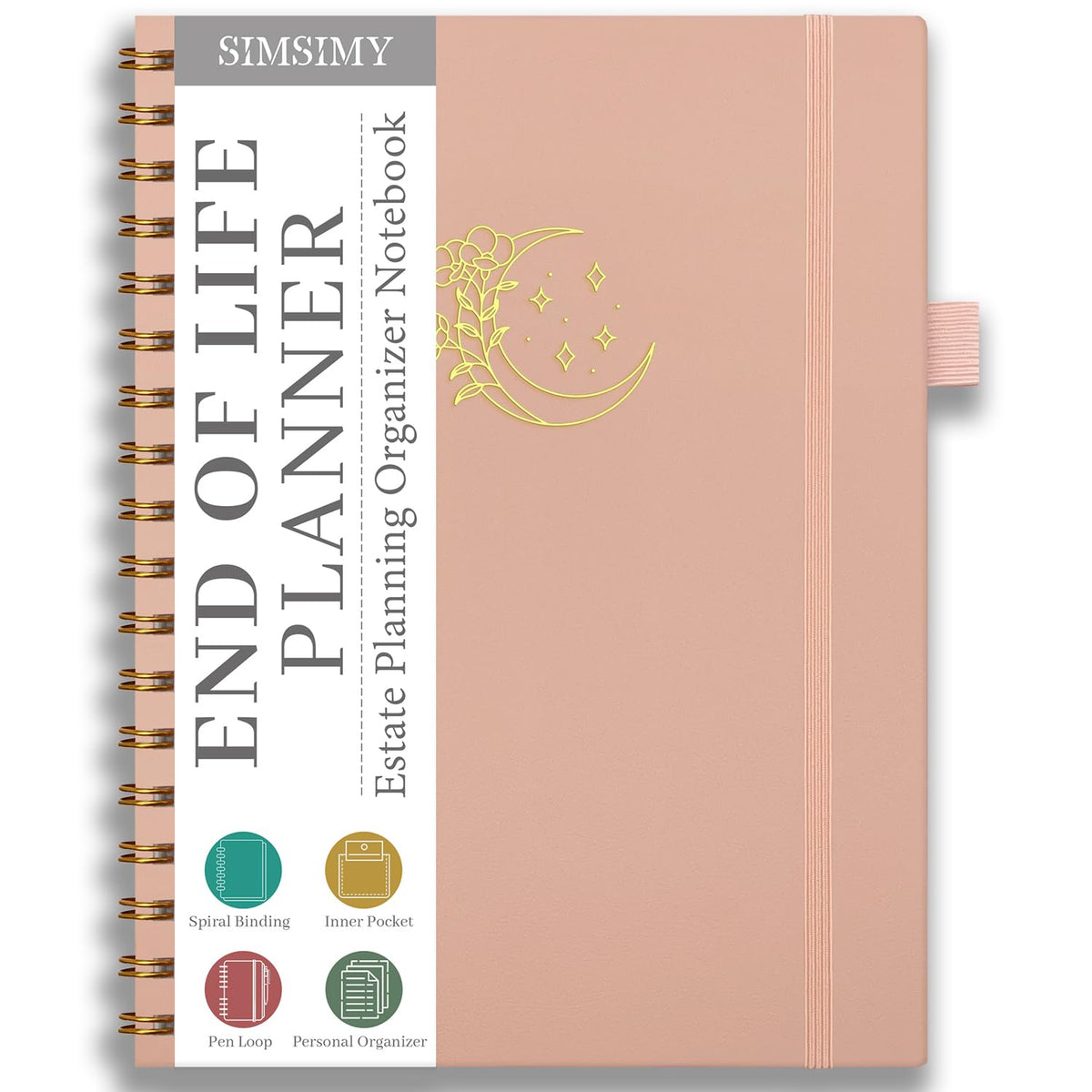 Elbenwald End of Life Planner – Estate Planning & Important Information Organizer | Final Wishes & Legacy Workbook